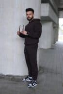 Dres męski BG Matchy | gorzka czekolada