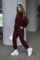 Dres damski BG Matchy | bordo