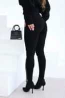 Legginsy damskie BG Goddess | czarny