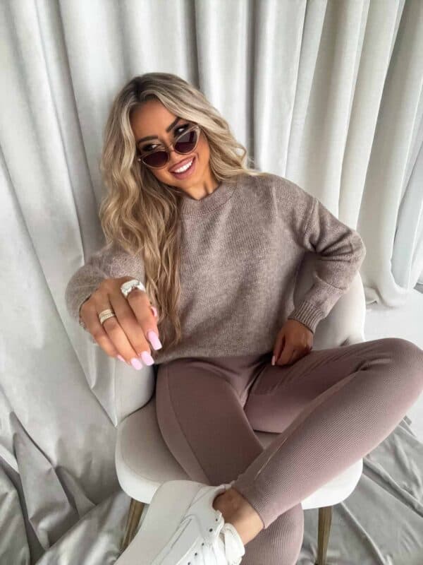 Sweter NERYS – mokka