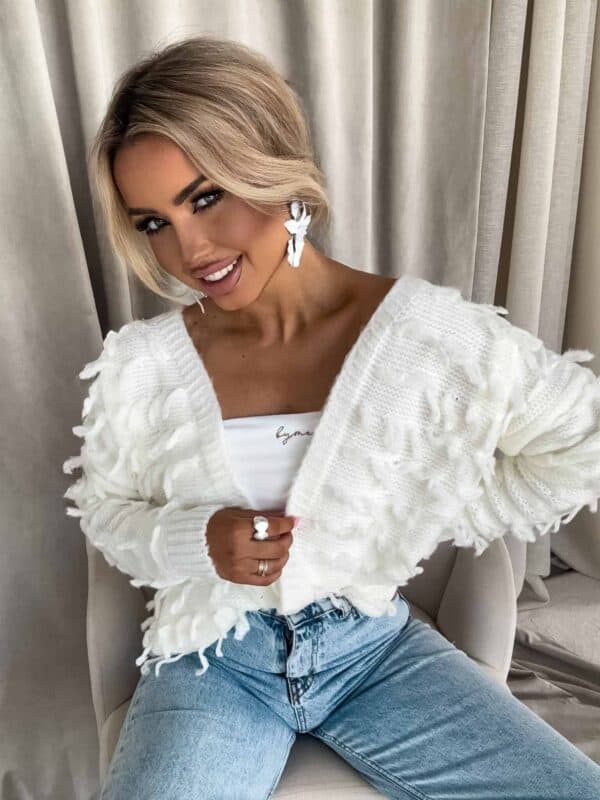 Sweter LIZZY – ecru