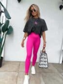 Dekatyzowany t-shirt MONETTE - czarny Dekatyzowany t-shirt MONETTE - czarny