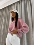 Bluza COTTON - brudny róż