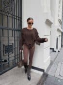 Sweter INDIANA - czekoladowy