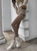 Legginsy WOW - beżowe