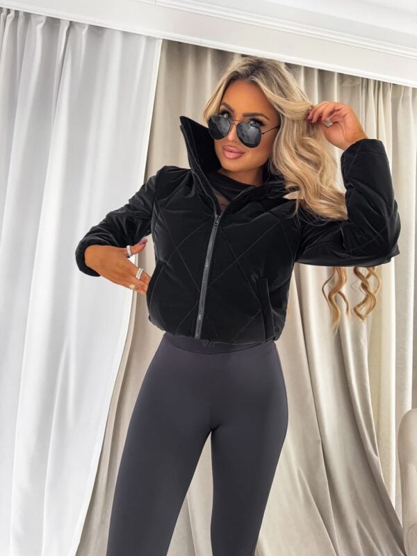 Kurtka VESTE II – czarno-beżowa