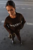 Sweter CRASH czekolada