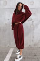 Spodnie THEME bordo