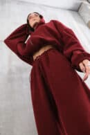 Spodnie THEME bordo