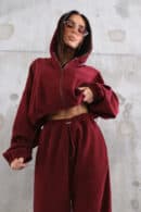 Spodnie THEME bordo