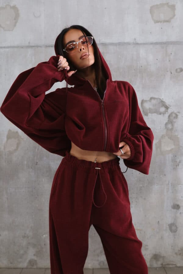 Spodnie THEME bordo