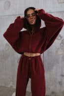 Spodnie THEME bordo