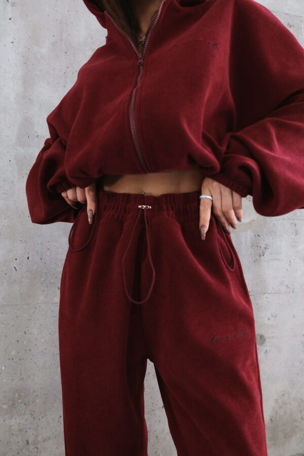 Spodnie THEME bordo
