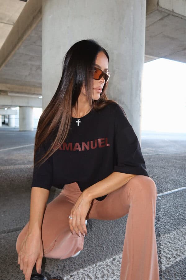 Tshirt NOIR czarny Tshirt NOIR czarny