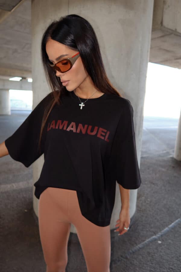 Tshirt NOIR czarny Tshirt NOIR czarny