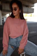 Bluza ABOUT brudny róż Bluza ABOUT brudny róż