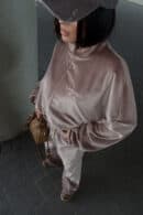 Bluza GLOSSY beż