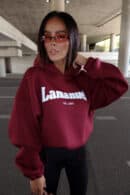 Bluza FLUFFY bordo