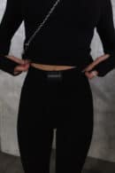 Legginsy FLOW czarne