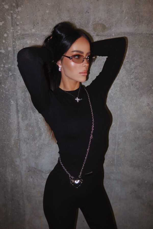 Top FUSION czarny Top FUSION czarny