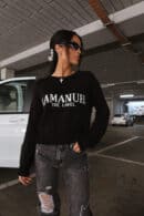 Sweter CRASH czarny Sweter CRASH czarny