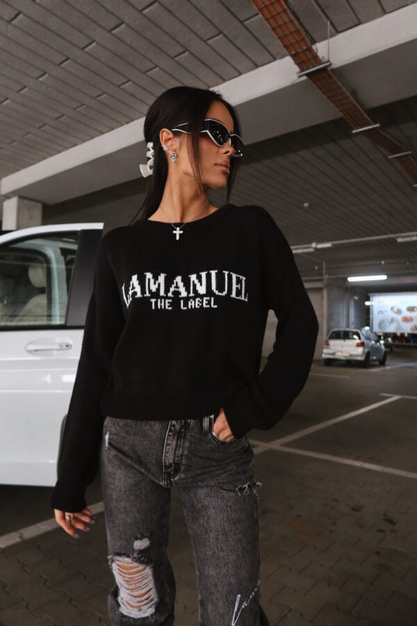 Sweter CRASH czarny Sweter CRASH czarny