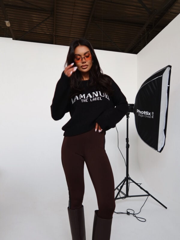 Sweter CRASH czarny Sweter CRASH czarny