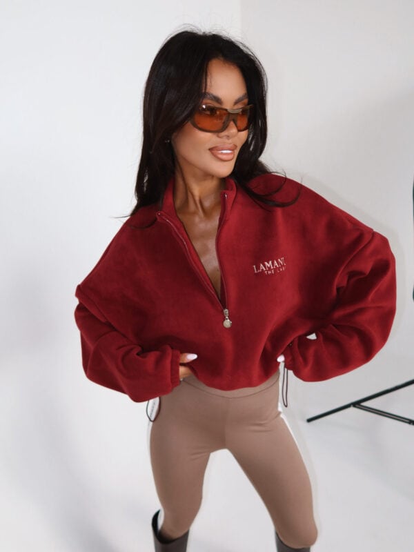 Bluza WARM UP bordo