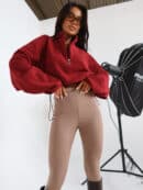 Bluza WARM UP bordo