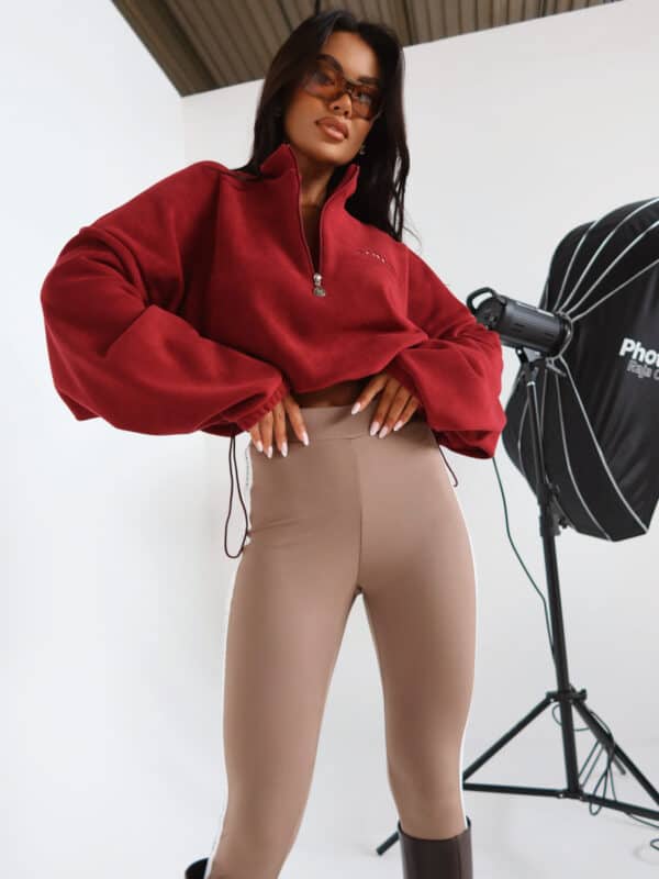 Bluza WARM UP bordo