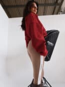 Bluza WARM UP bordo