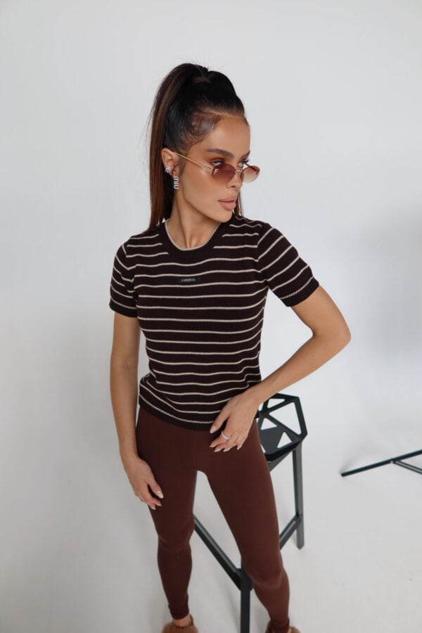 Sweter COFFE czekolada