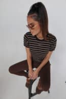 Sweter COFFE czekolada