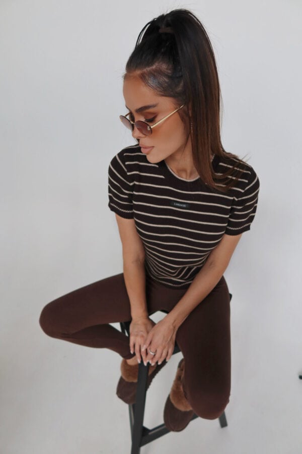 Sweter COFFE czekolada