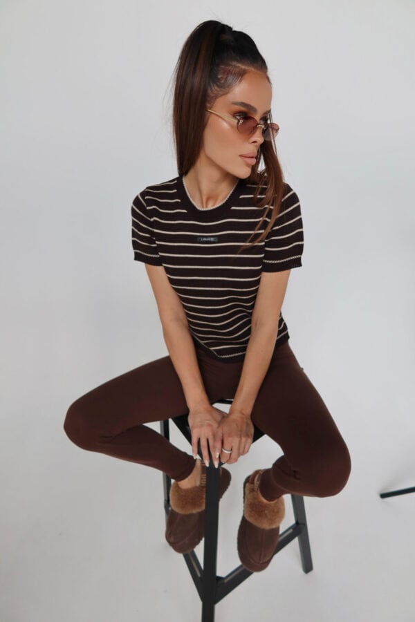 Sweter COFFE czekolada