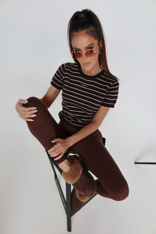 Sweter COFFE czekolada