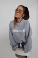 Bluza NOIR szara