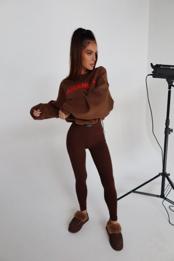 Bluza NOIR czekolada