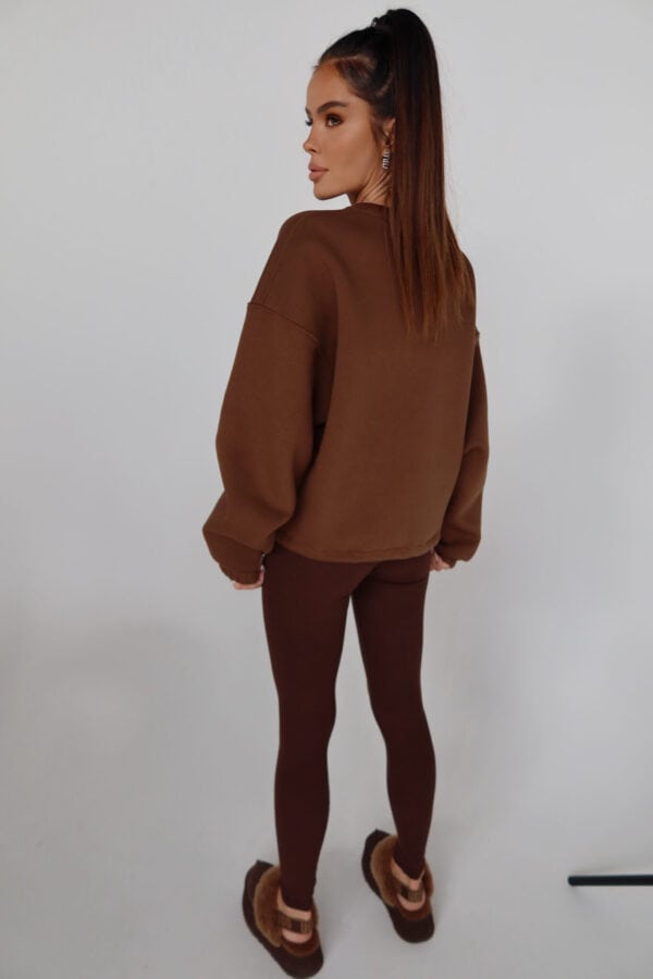 Bluza NOIR czekolada