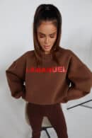 Bluza NOIR czekolada