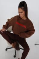 Bluza NOIR czekolada