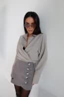 Spódnica FOLD szara