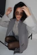 Kamizelka FOLD szara
