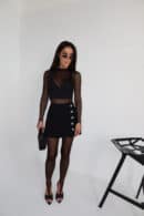 Legginsy SLASH czarne