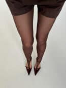 Legginsy SLASH czekolada