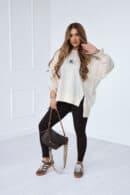 Bluza damska BG Kate | waniliowy