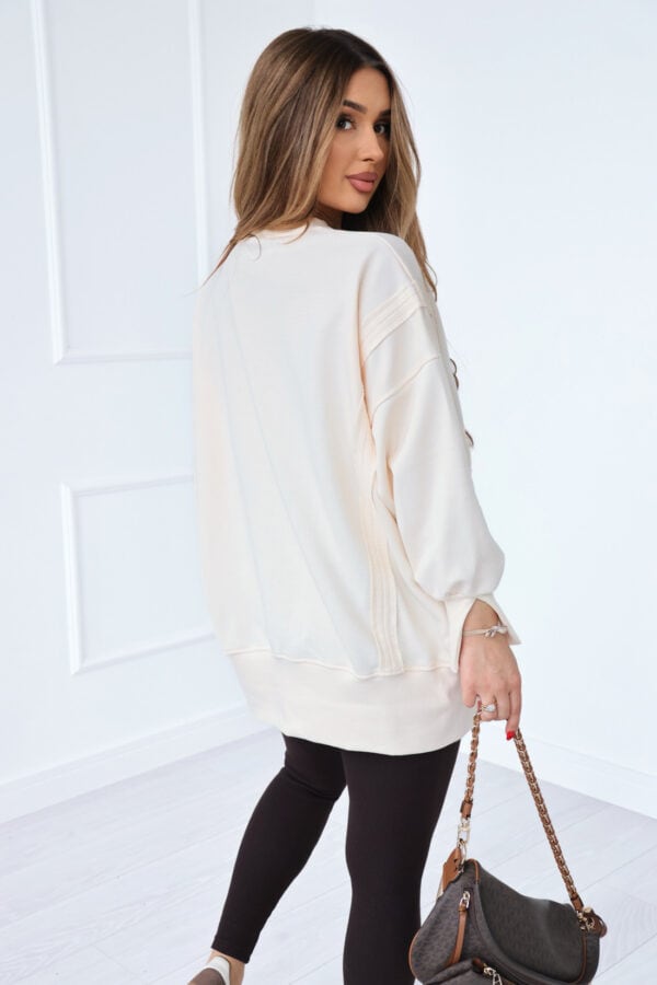 Bluza damska BG Kate | waniliowy