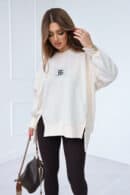 Bluza damska BG Kate | waniliowy