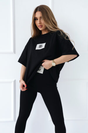 T-Shirt damski BG Bing | czarny