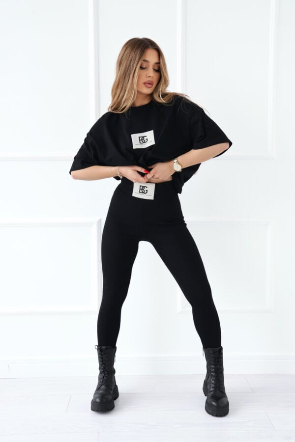 T-Shirt damski BG Bing | czarny